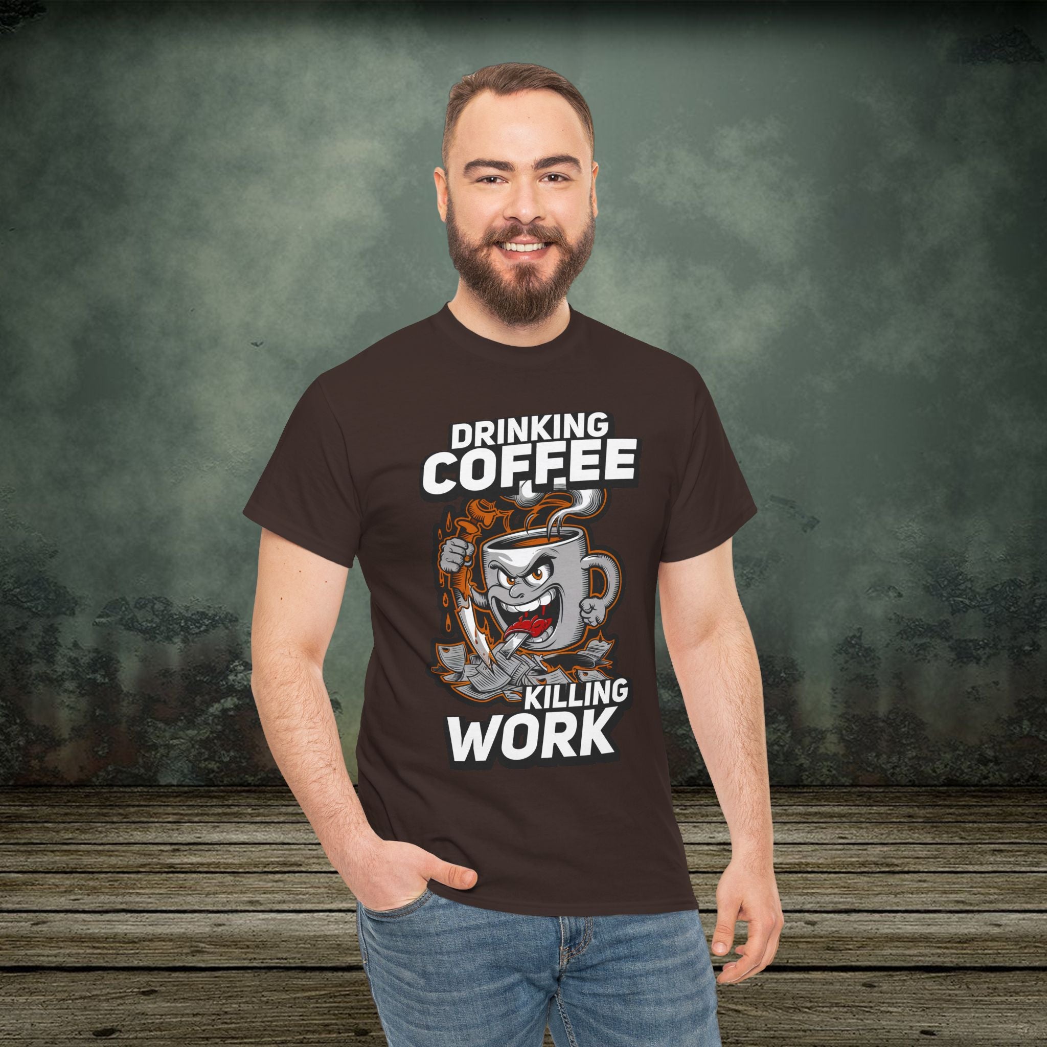 Drinking Coffee | Food Lover Tees & Gifts