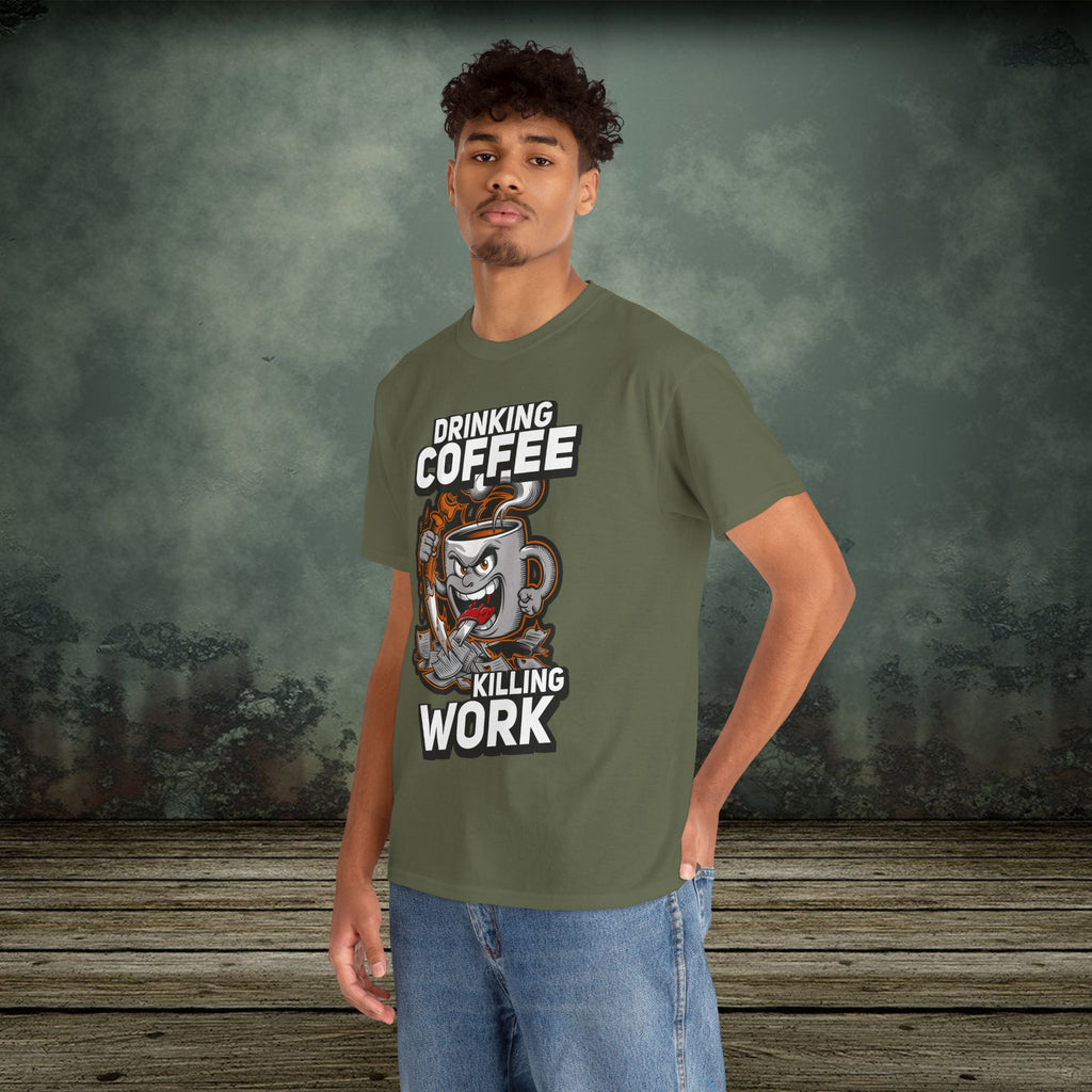 Drinking Coffee | Food Lover Tees & Gifts