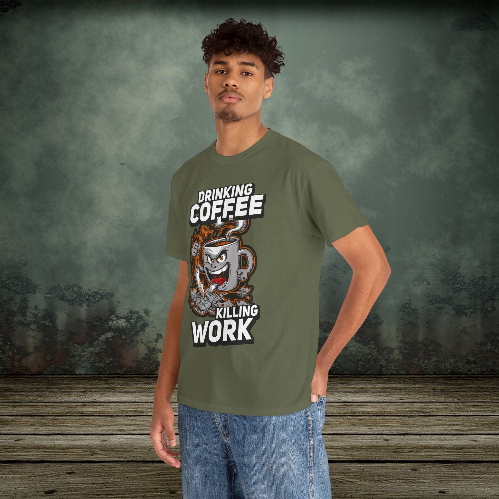 Drinking Coffee | Food Lover Tees & Gifts