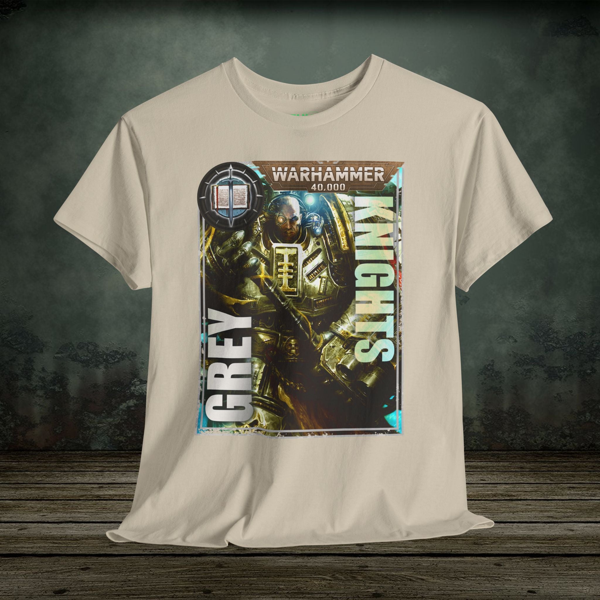 Grey Knights - Vintage Retro Gaming T-Shirt - SukiPrime