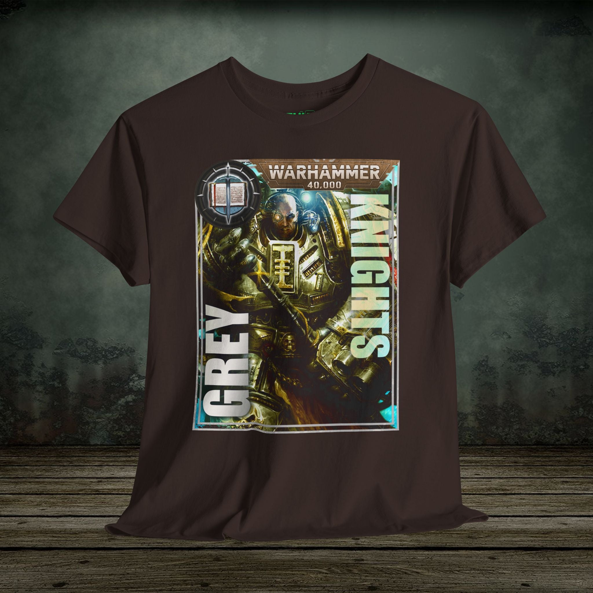 Grey Knights - Vintage Retro Gaming T-Shirt - SukiPrime