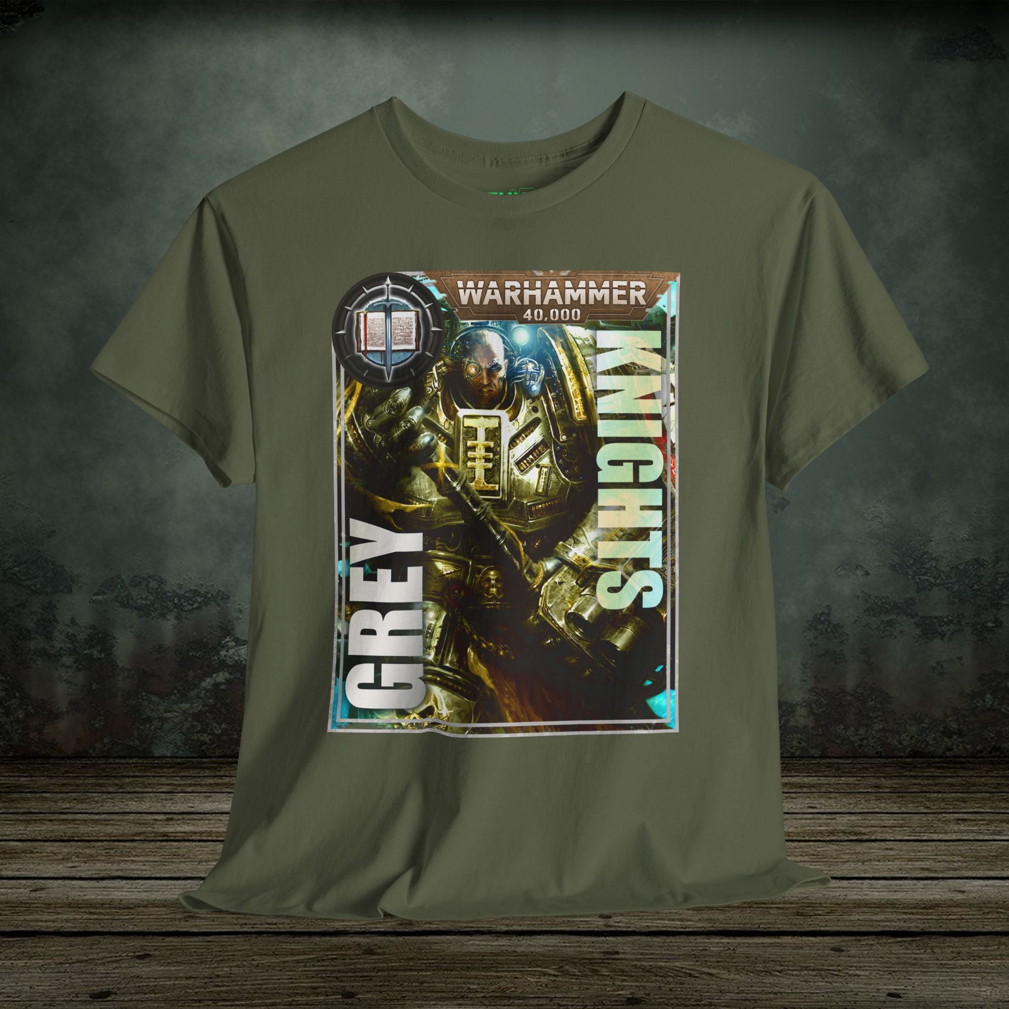 Grey Knights - Vintage Retro Gaming T-Shirt - SukiPrime