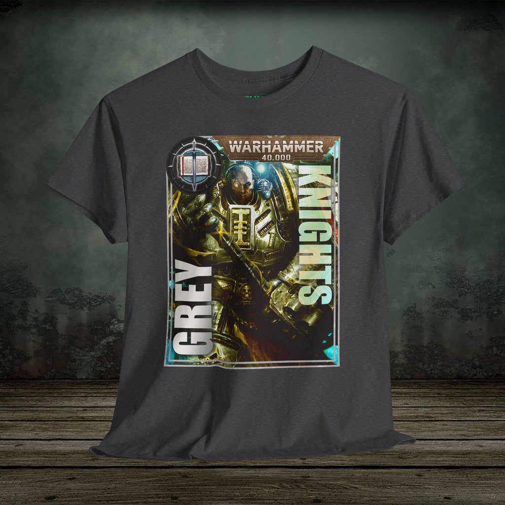 Grey Knights - Vintage Retro Gaming T-Shirt - SukiPrime