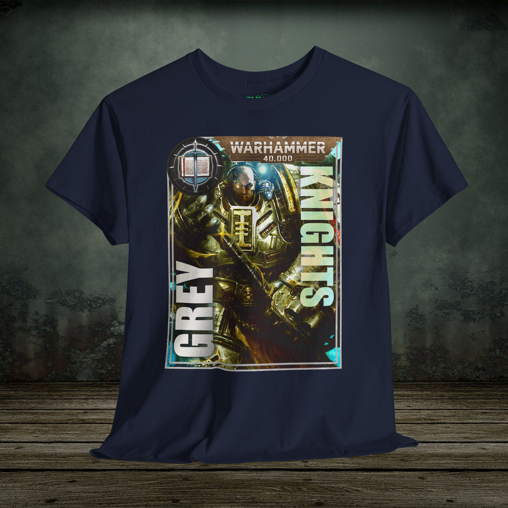 Grey Knights - Vintage Retro Gaming T-Shirt - SukiPrime