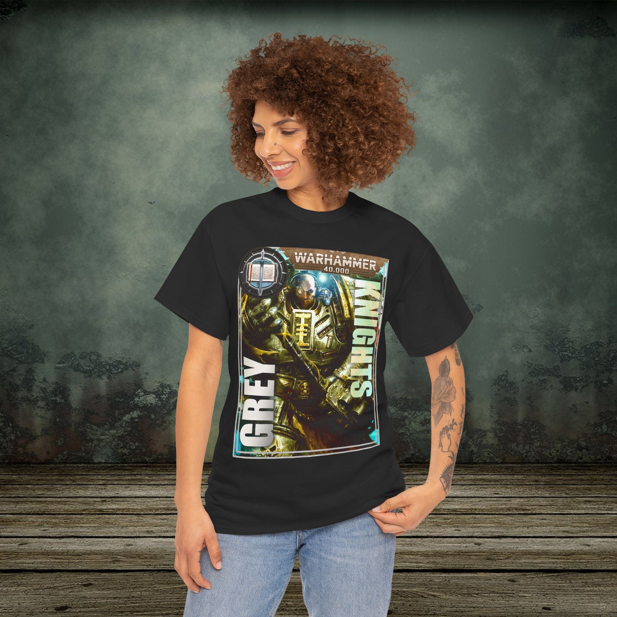 Grey Knights - Vintage Retro Gaming T-Shirt - SukiPrime