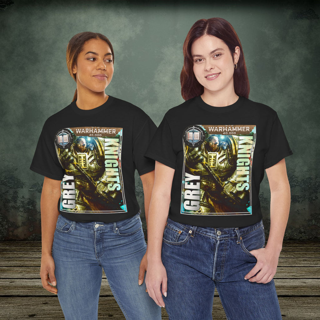 Grey Knights - Vintage Retro Gaming T-Shirt - SukiPrime