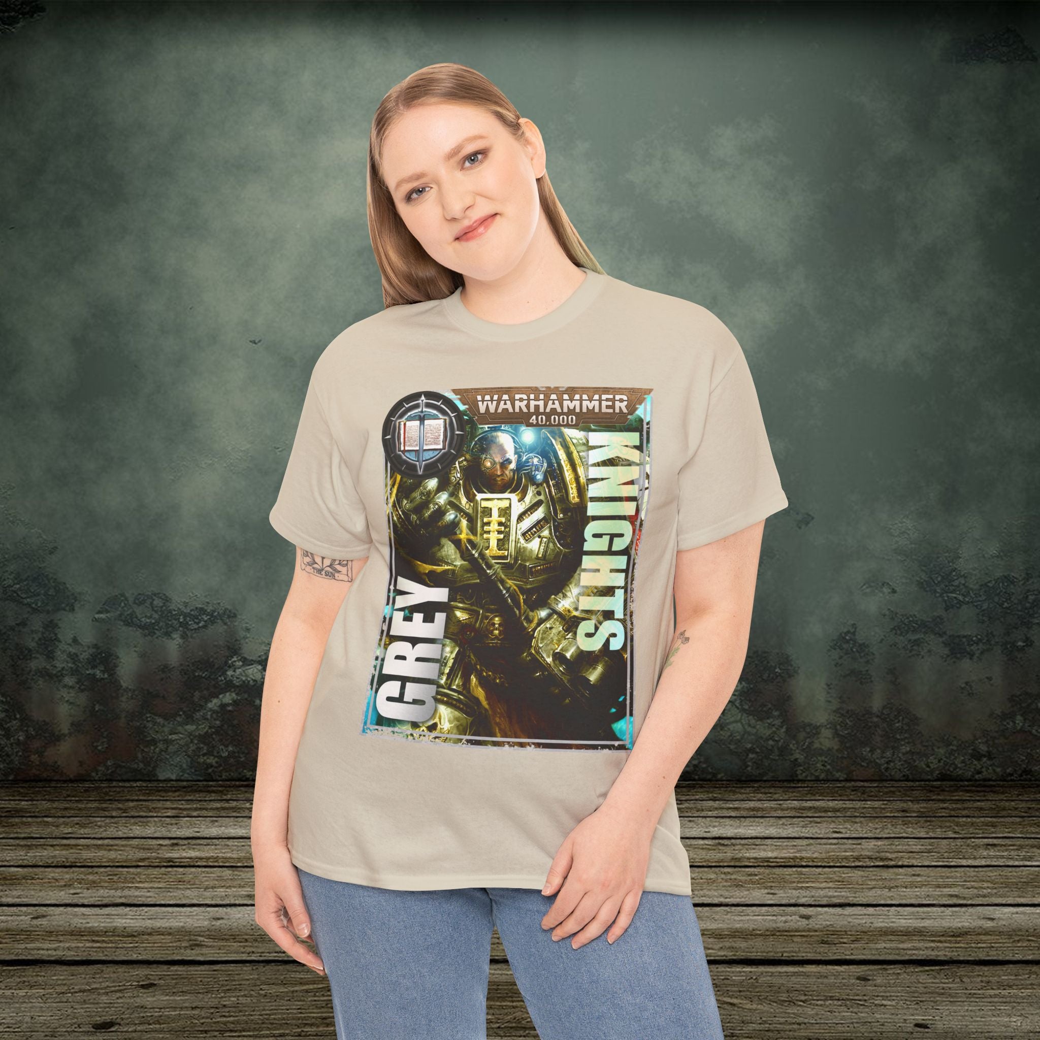 Grey Knights - Vintage Retro Gaming T-Shirt - SukiPrime