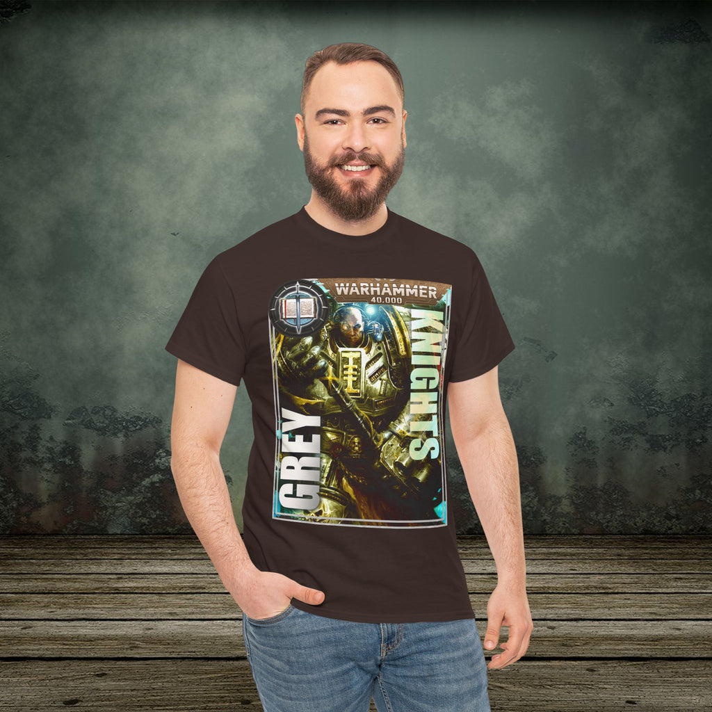 Grey Knights - Vintage Retro Gaming T-Shirt - SukiPrime
