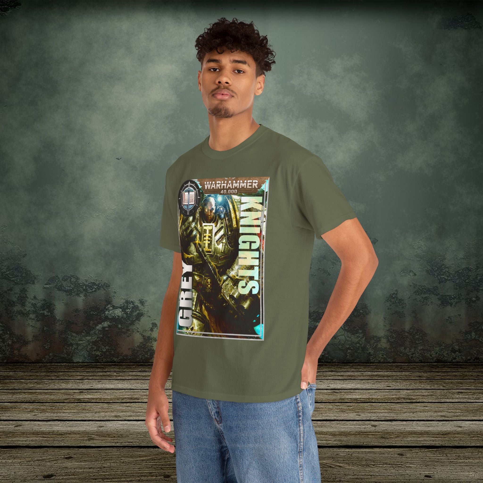 Grey Knights - Vintage Retro Gaming T-Shirt - SukiPrime