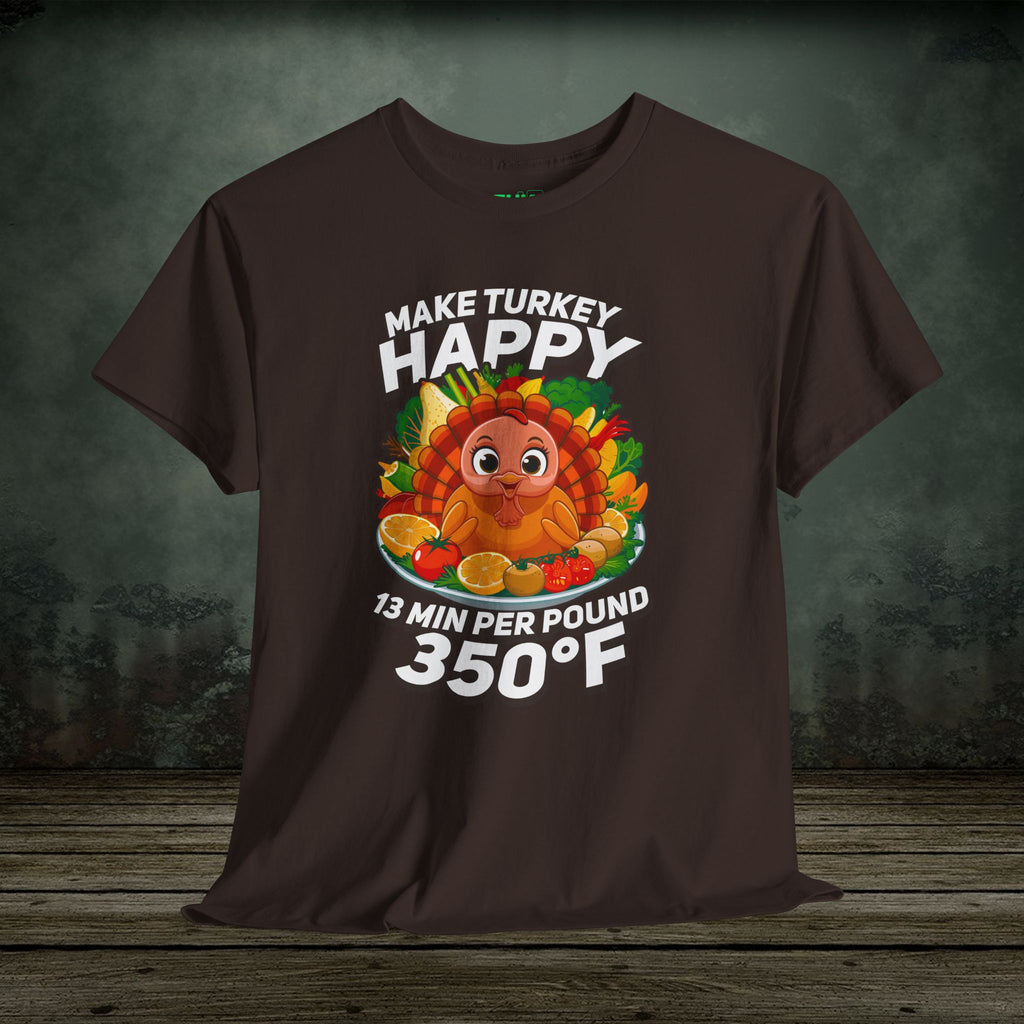 Happy Turkey | Food Lover Tees & Gifts