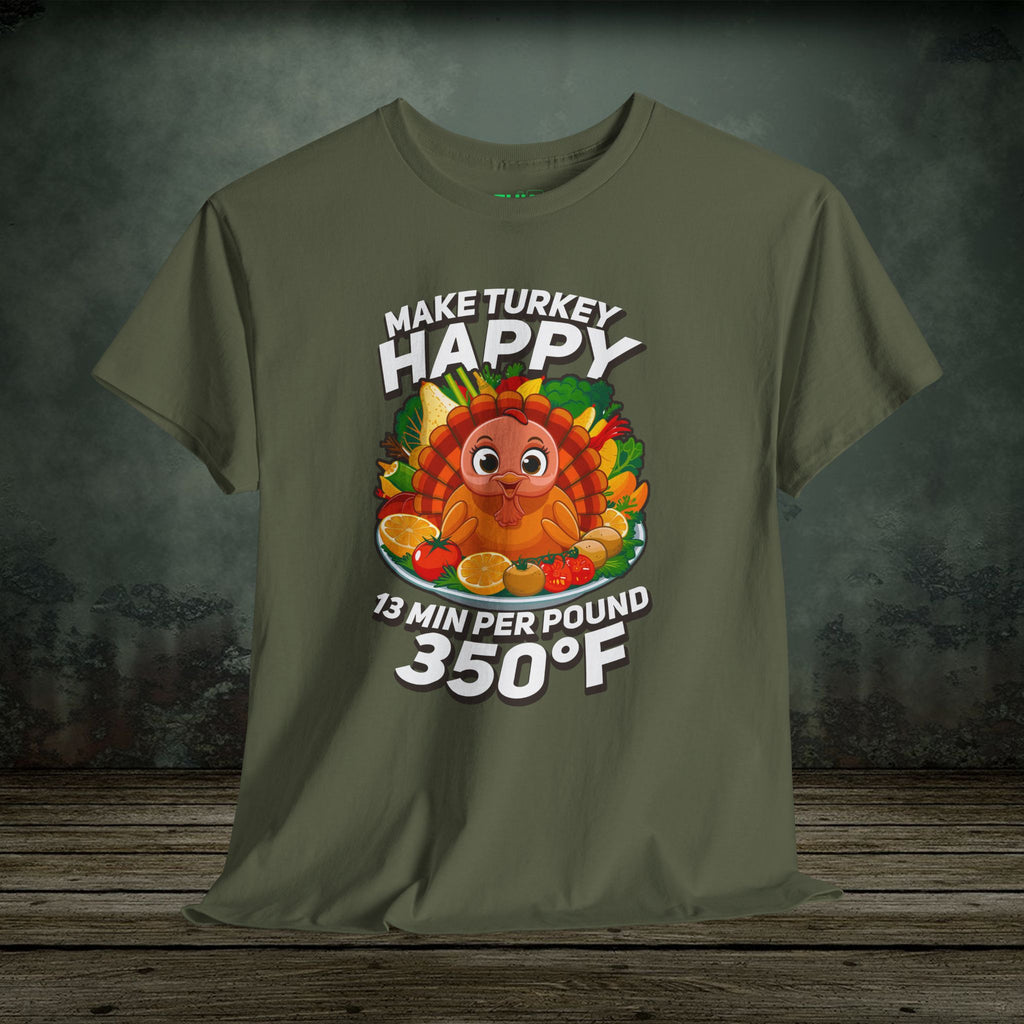 Happy Turkey | Food Lover Tees & Gifts