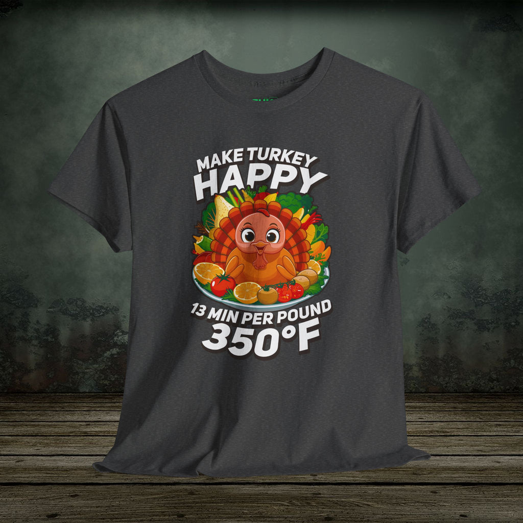 Happy Turkey | Food Lover Tees & Gifts