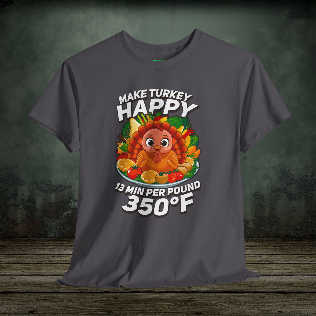Happy Turkey | Food Lover Tees & Gifts