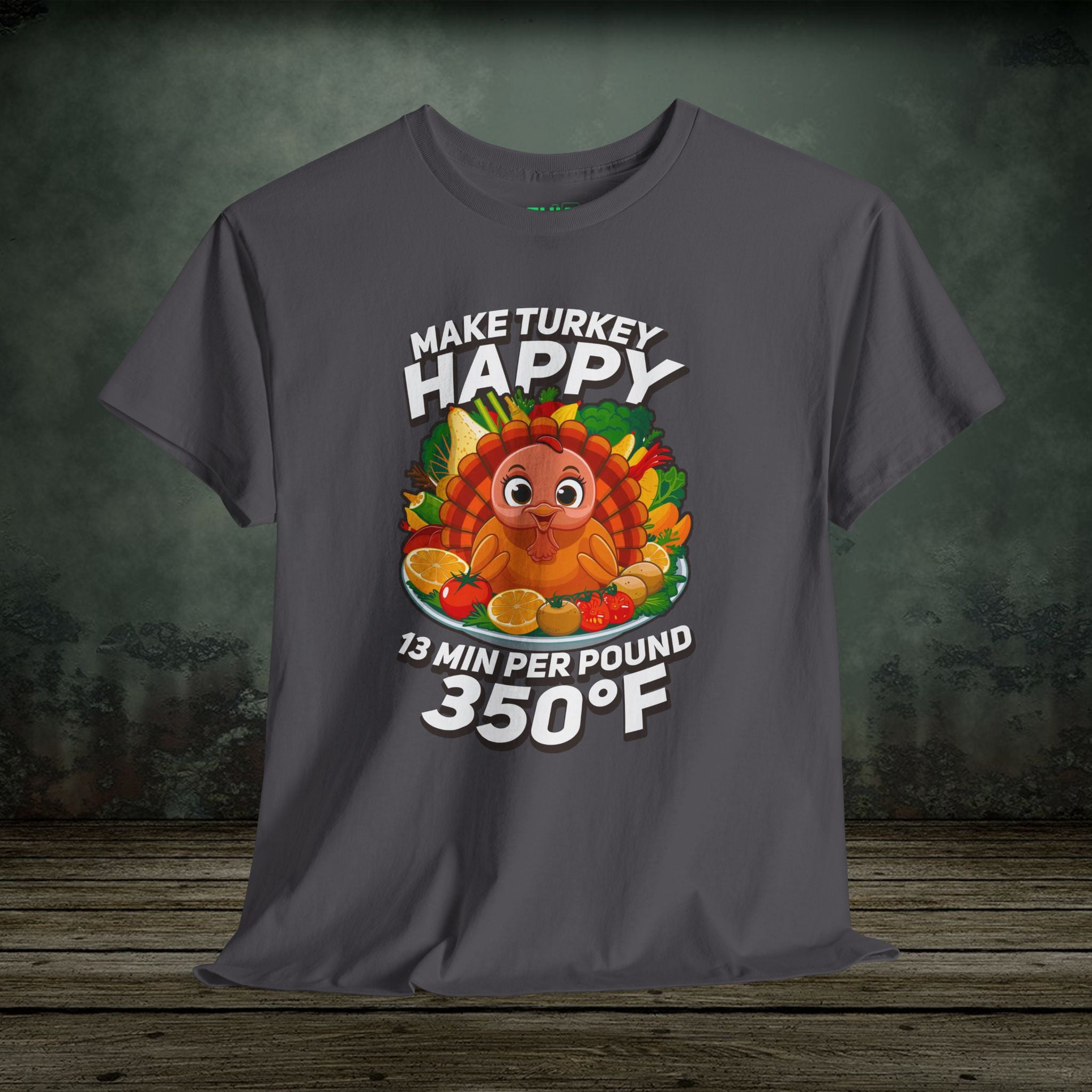 Happy Turkey | Food Lover Tees & Gifts