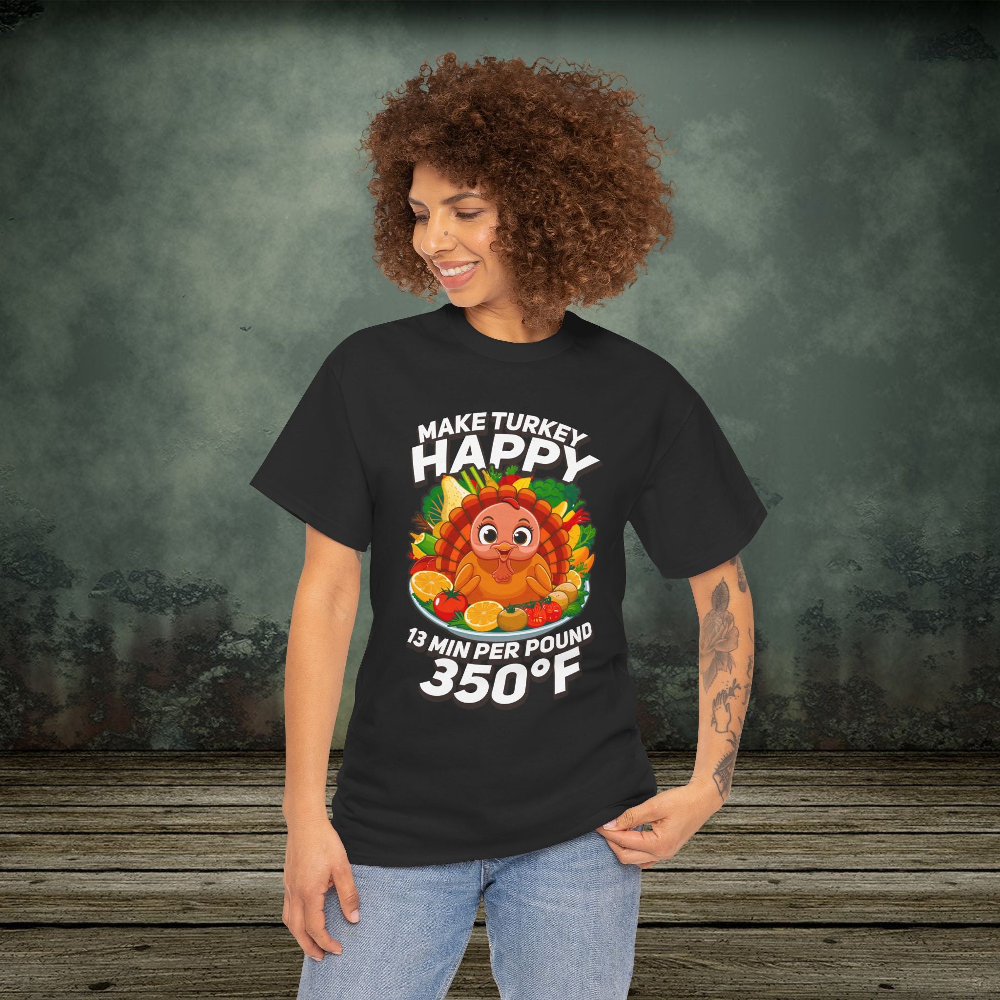 Happy Turkey | Food Lover Tees & Gifts