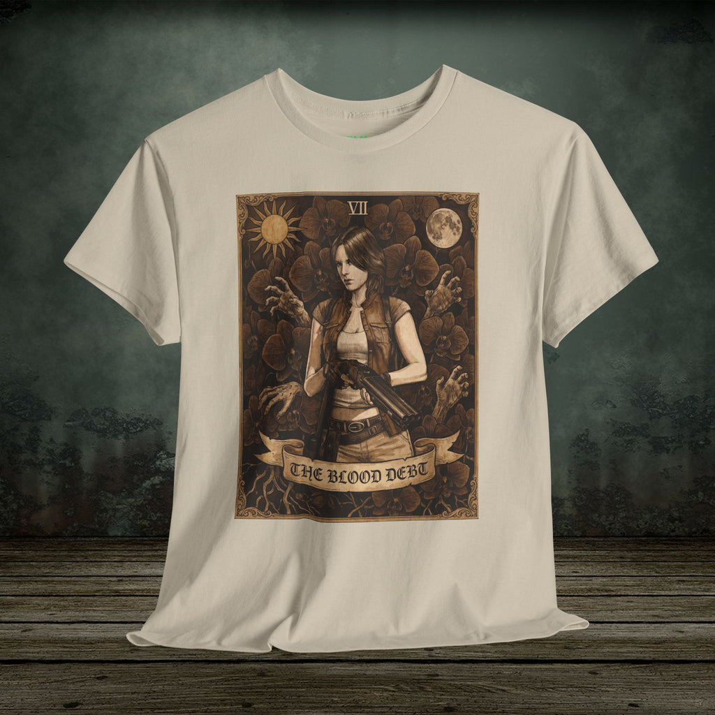 Helena Harper | Resident Evil Tarot Card | Vintage Retro Gaming T-Shirt