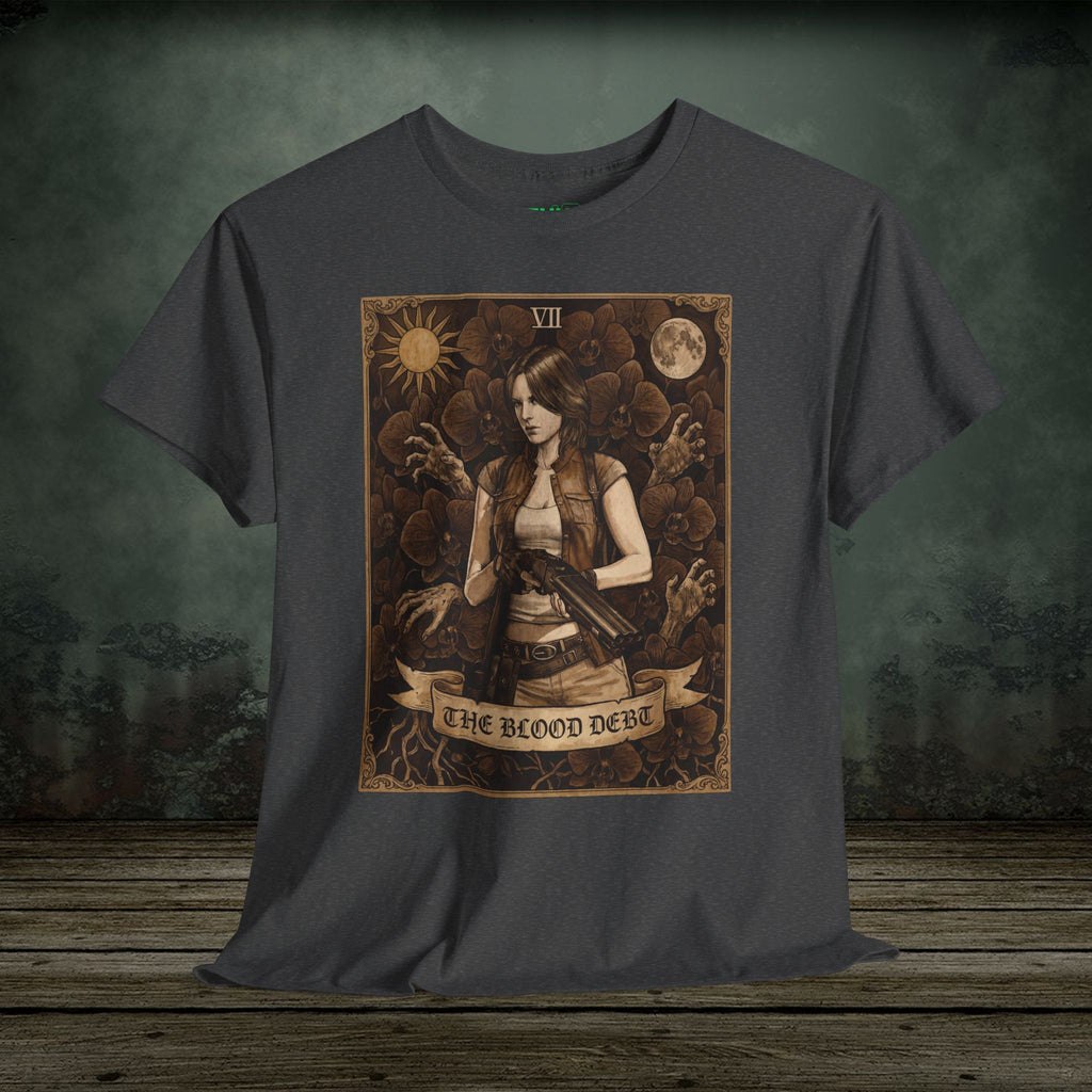 Helena Harper | Resident Evil Tarot Card | Vintage Retro Gaming T-Shirt