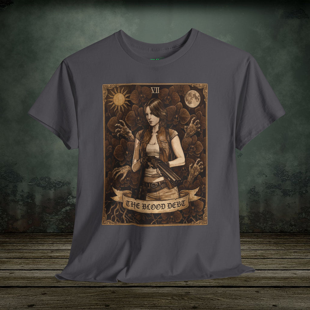 Helena Harper | Resident Evil Tarot Card | Vintage Retro Gaming T-Shirt
