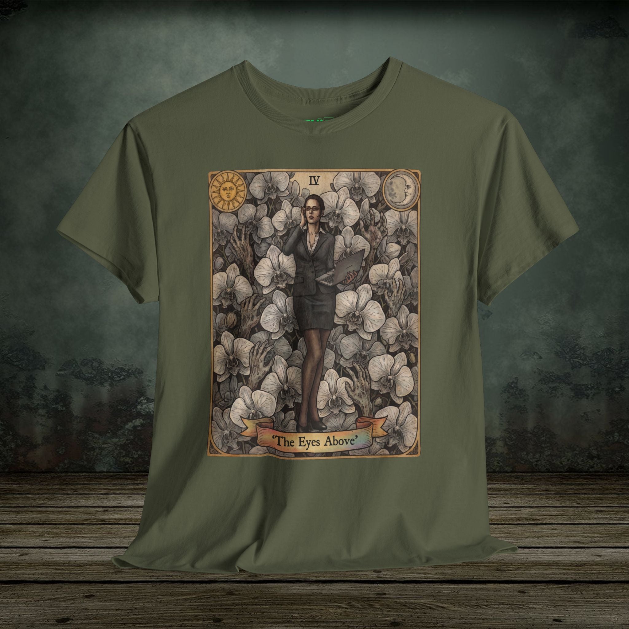 Ingrid Hunnigan | Resident Evil Tarot Card | Vintage Retro Gaming T-Shirt
