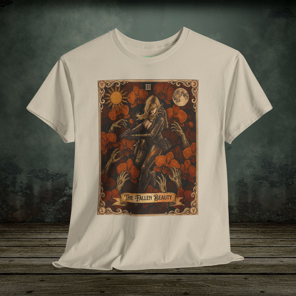 Jessica Sherawat | Resident Evil Tarot Card | Vintage Retro Gaming T-Shirt
