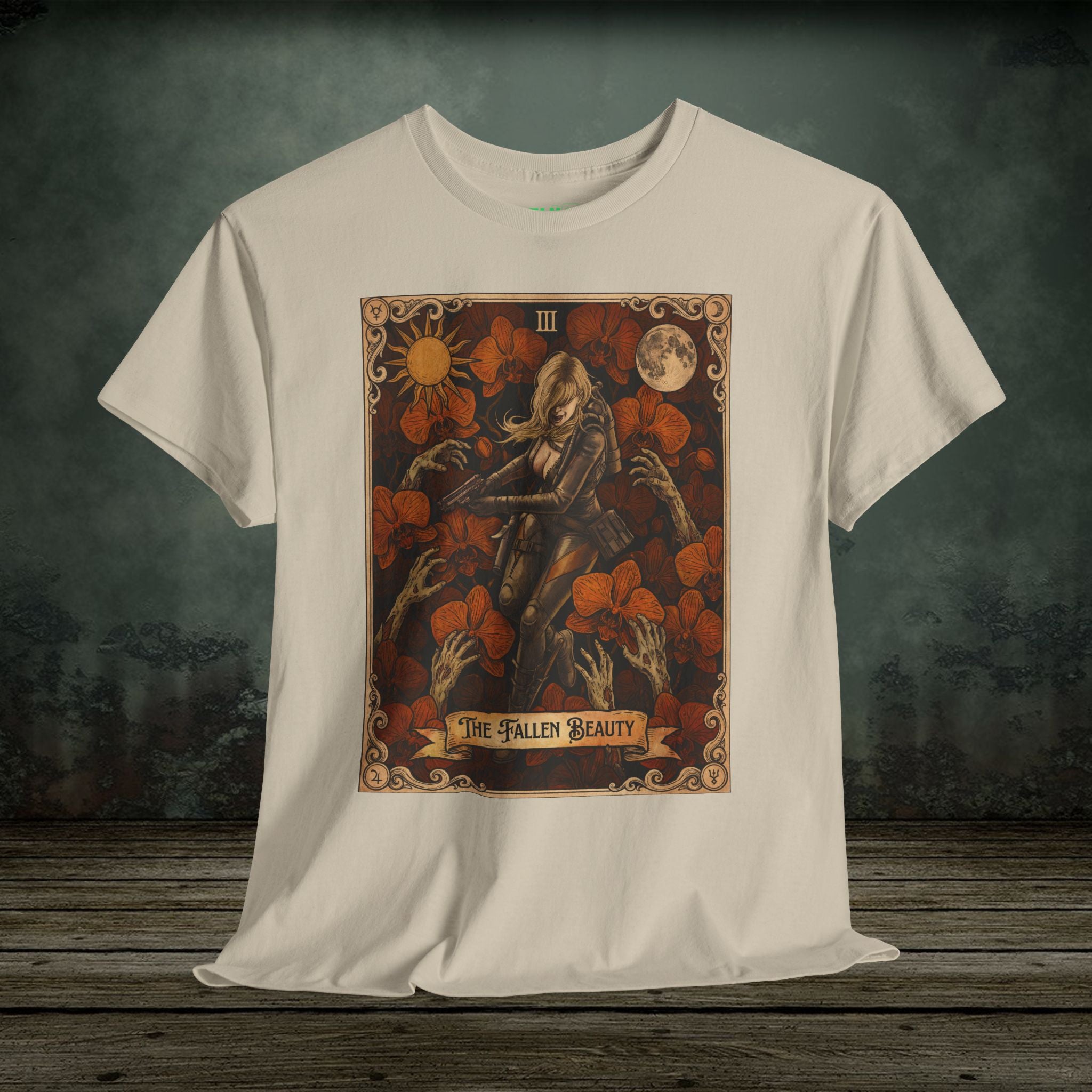 Jessica Sherawat | Resident Evil Tarot Card | Vintage Retro Gaming T-Shirt