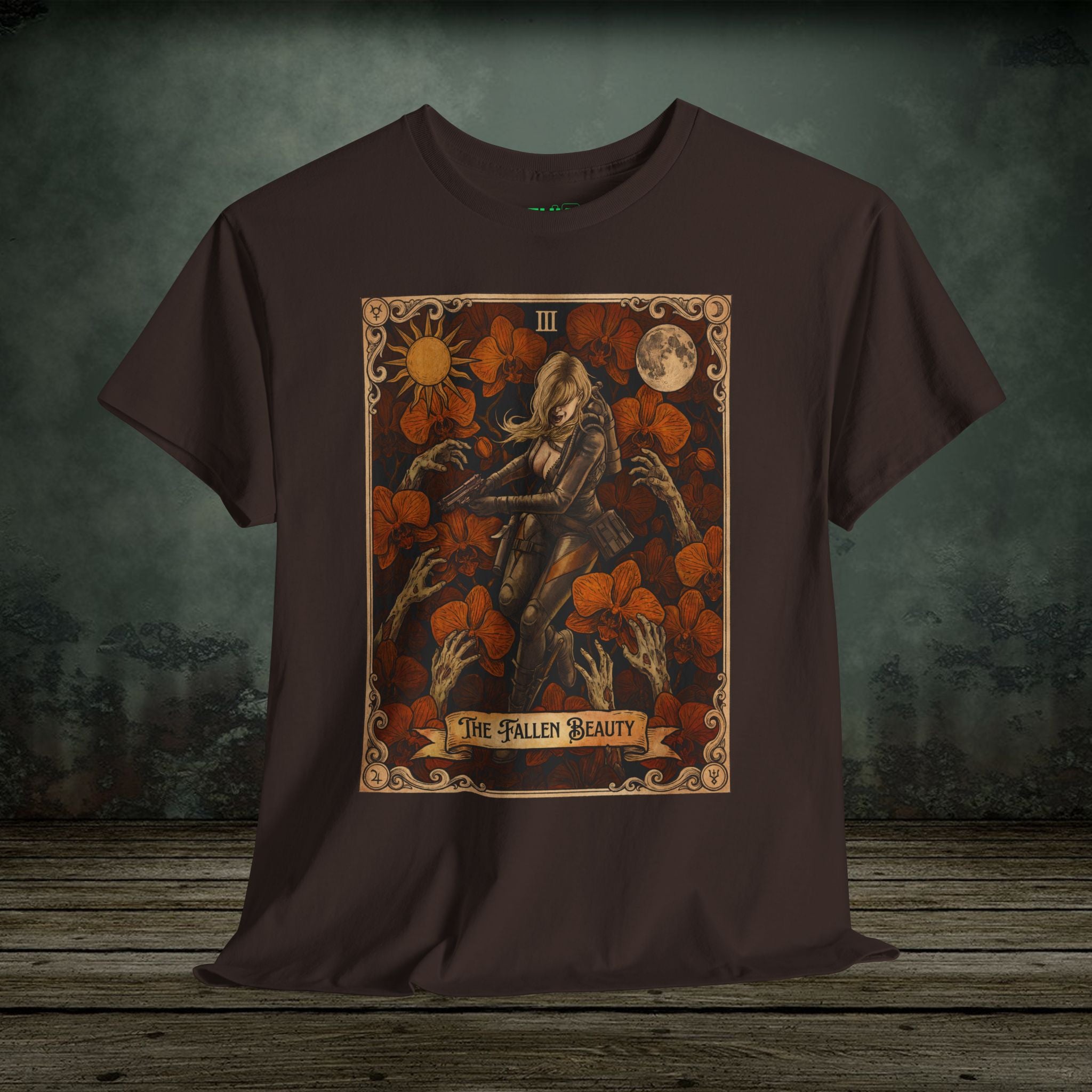 Jessica Sherawat | Resident Evil Tarot Card | Vintage Retro Gaming T-Shirt