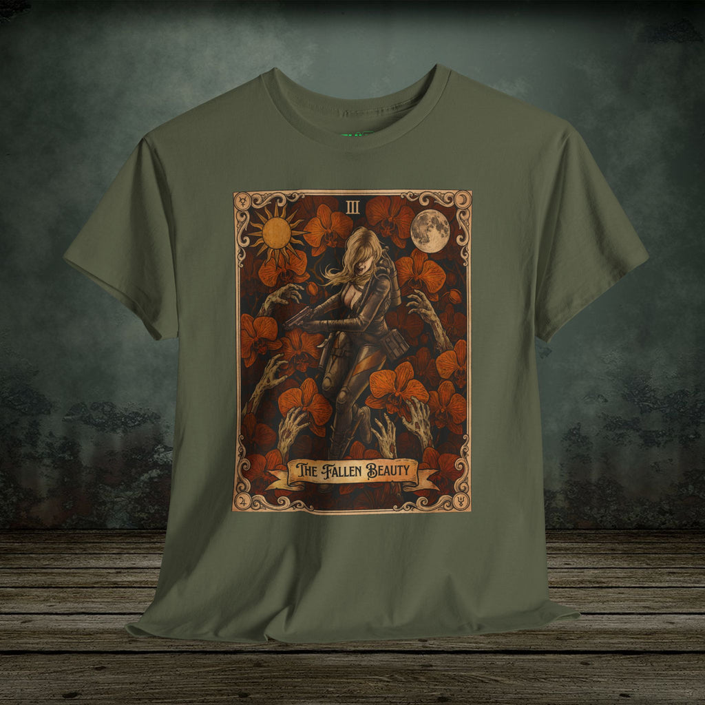 Jessica Sherawat | Resident Evil Tarot Card | Vintage Retro Gaming T-Shirt