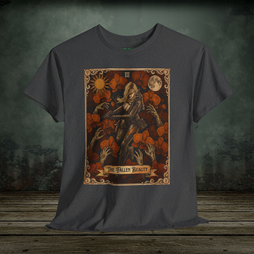Jessica Sherawat | Resident Evil Tarot Card | Vintage Retro Gaming T-Shirt
