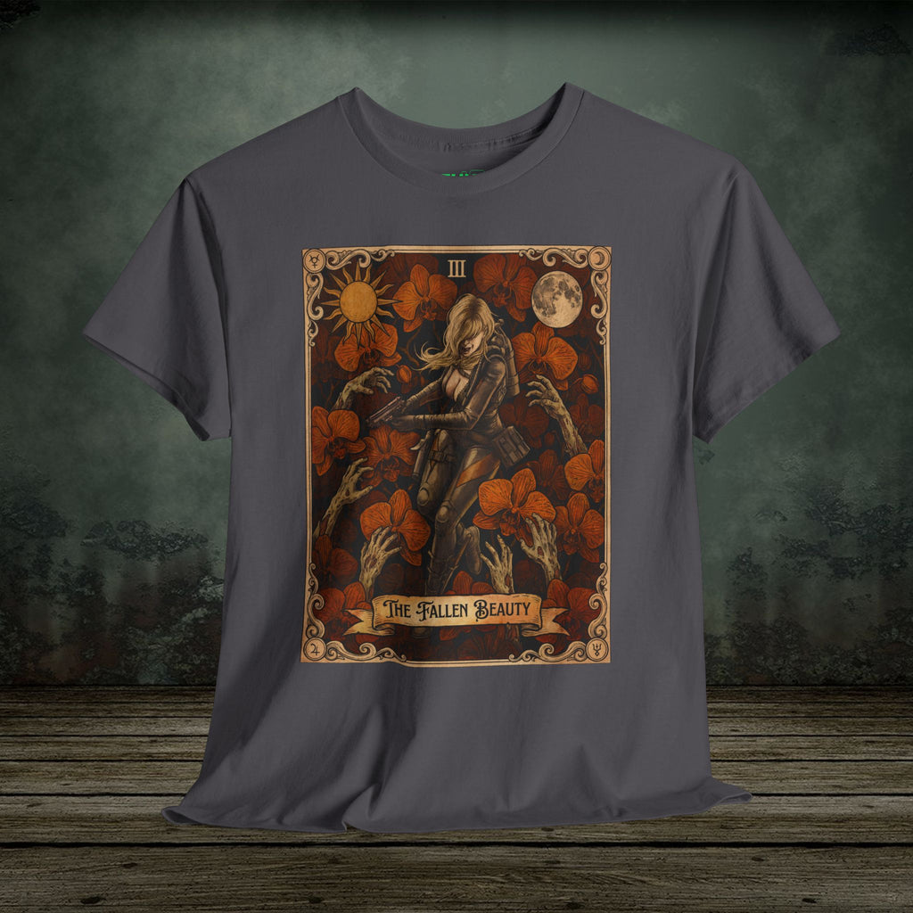Jessica Sherawat | Resident Evil Tarot Card | Vintage Retro Gaming T-Shirt