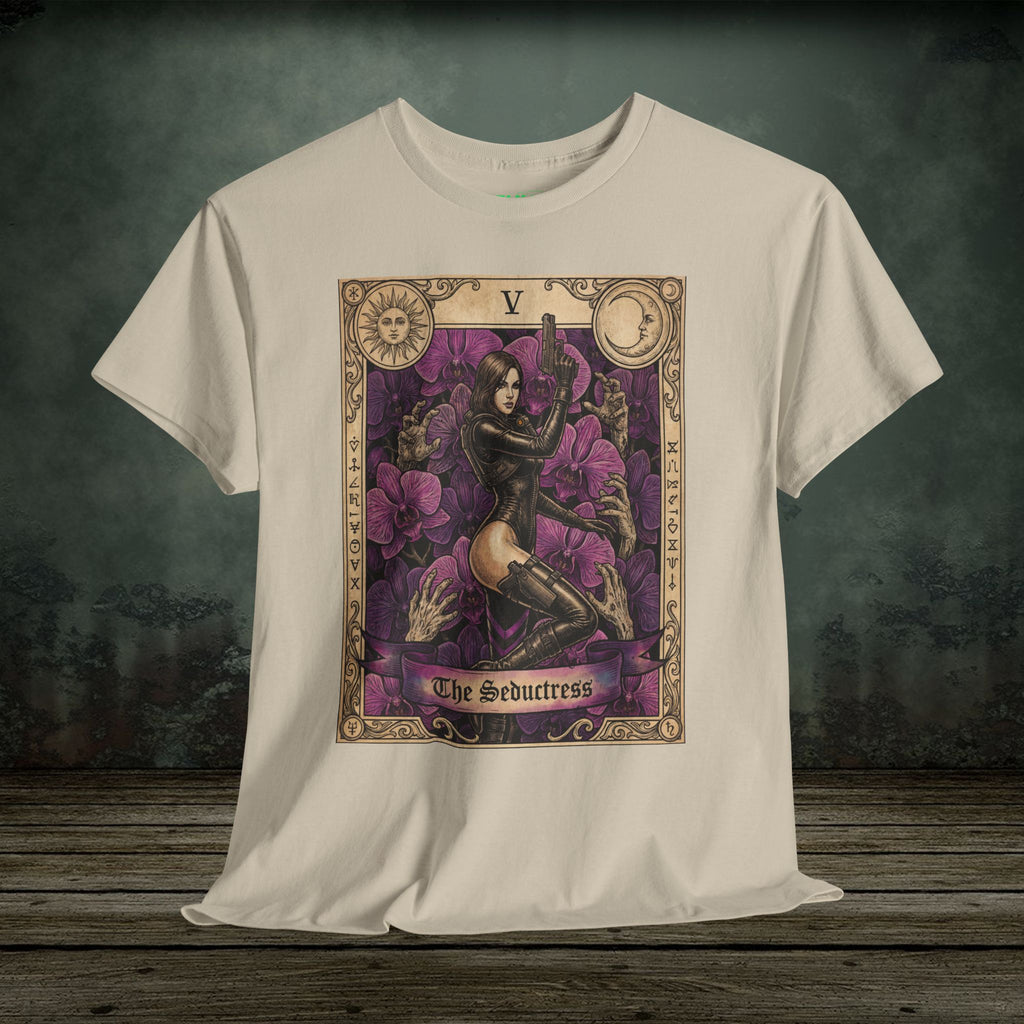 Jessica Sherawat | Resident Evil Tarot Card | Vintage Retro Gaming T-Shirt