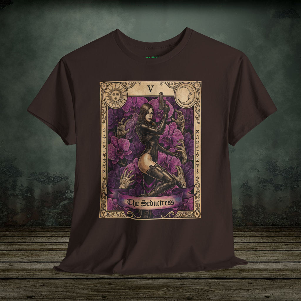 Jessica Sherawat | Resident Evil Tarot Card | Vintage Retro Gaming T-Shirt