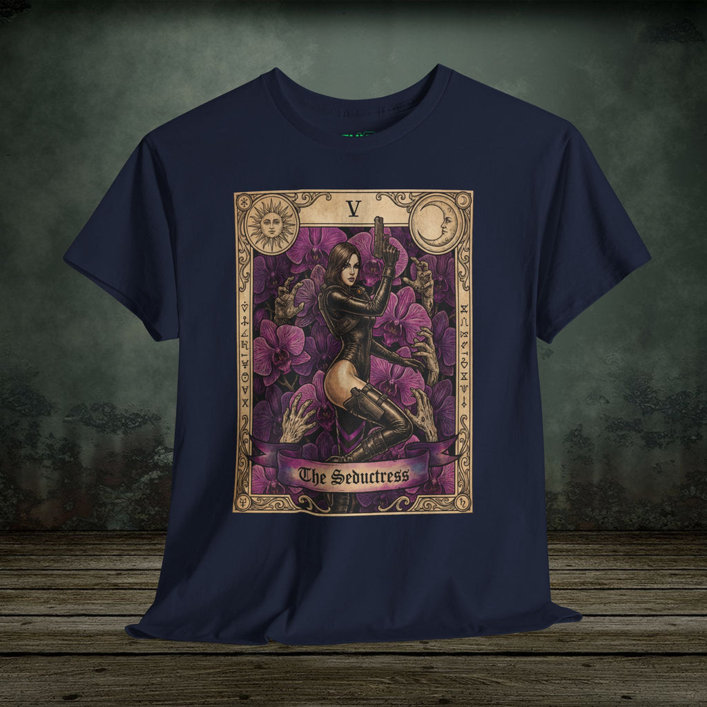 Jessica Sherawat | Resident Evil Tarot Card | Vintage Retro Gaming T-Shirt