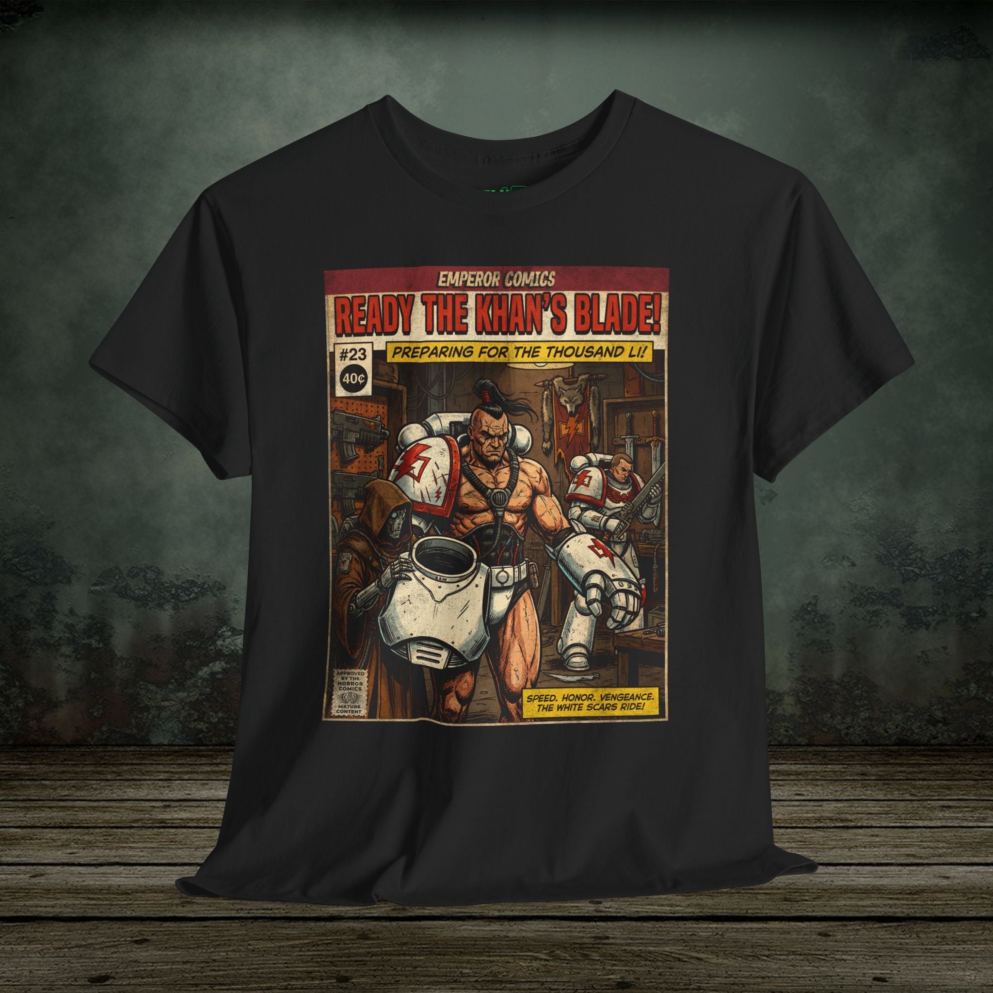 Khan's Blade - Vintage Retro Gaming T-Shirt - SukiPrime