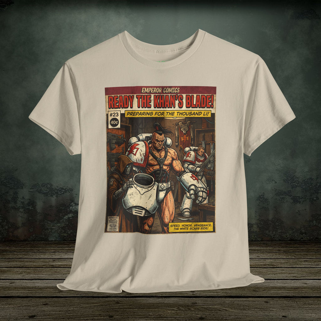 Khan's Blade - Vintage Retro Gaming T-Shirt - SukiPrime