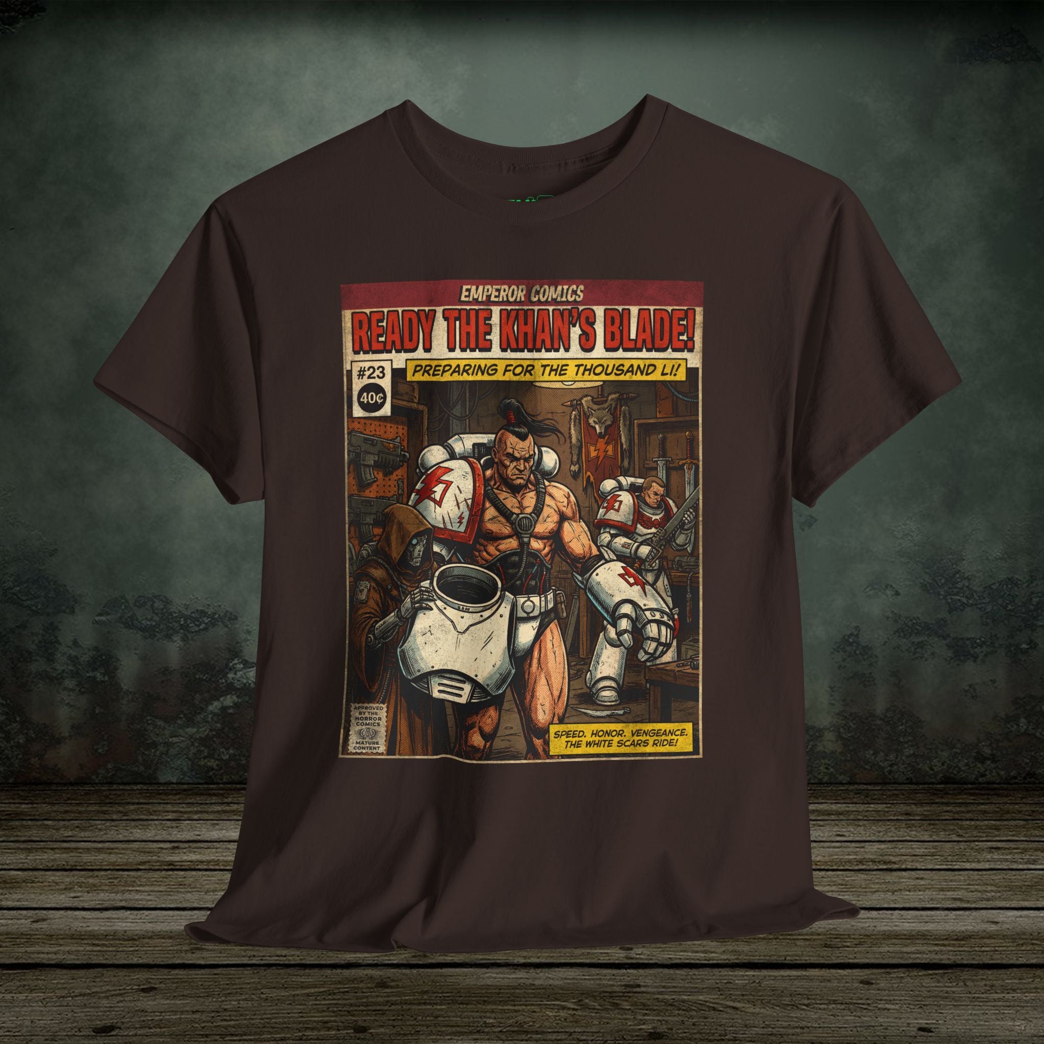 Khan's Blade - Vintage Retro Gaming T-Shirt - SukiPrime