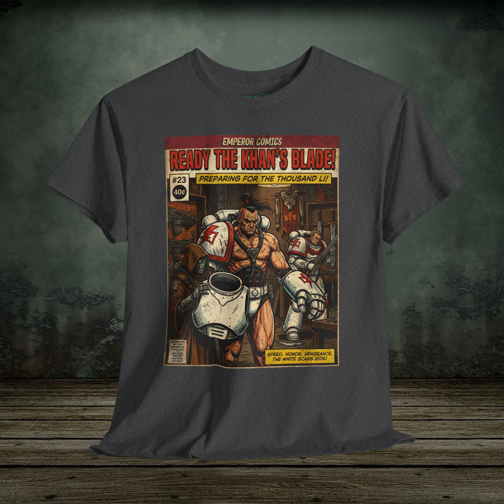 Khan's Blade - Vintage Retro Gaming T-Shirt - SukiPrime