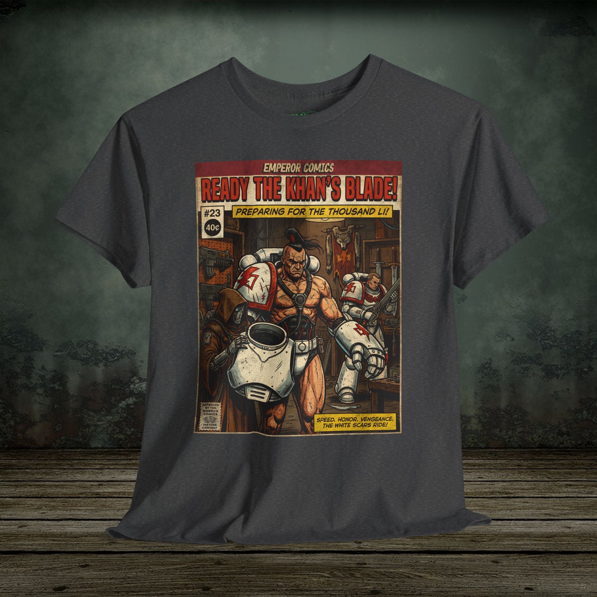Khan's Blade - Vintage Retro Gaming T-Shirt - SukiPrime