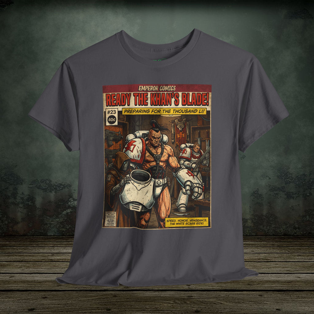 Khan's Blade - Vintage Retro Gaming T-Shirt - SukiPrime