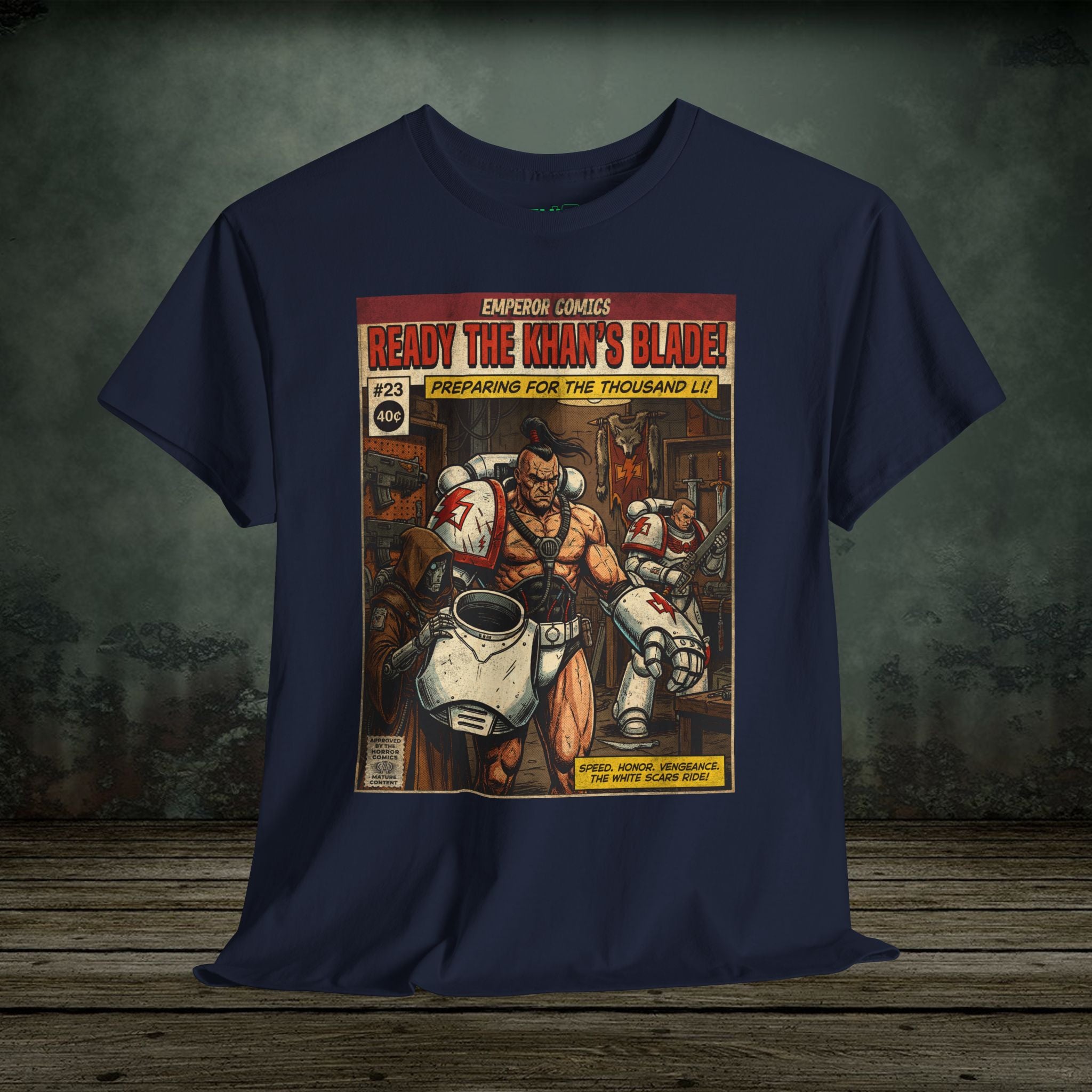 Khan's Blade - Vintage Retro Gaming T-Shirt - SukiPrime