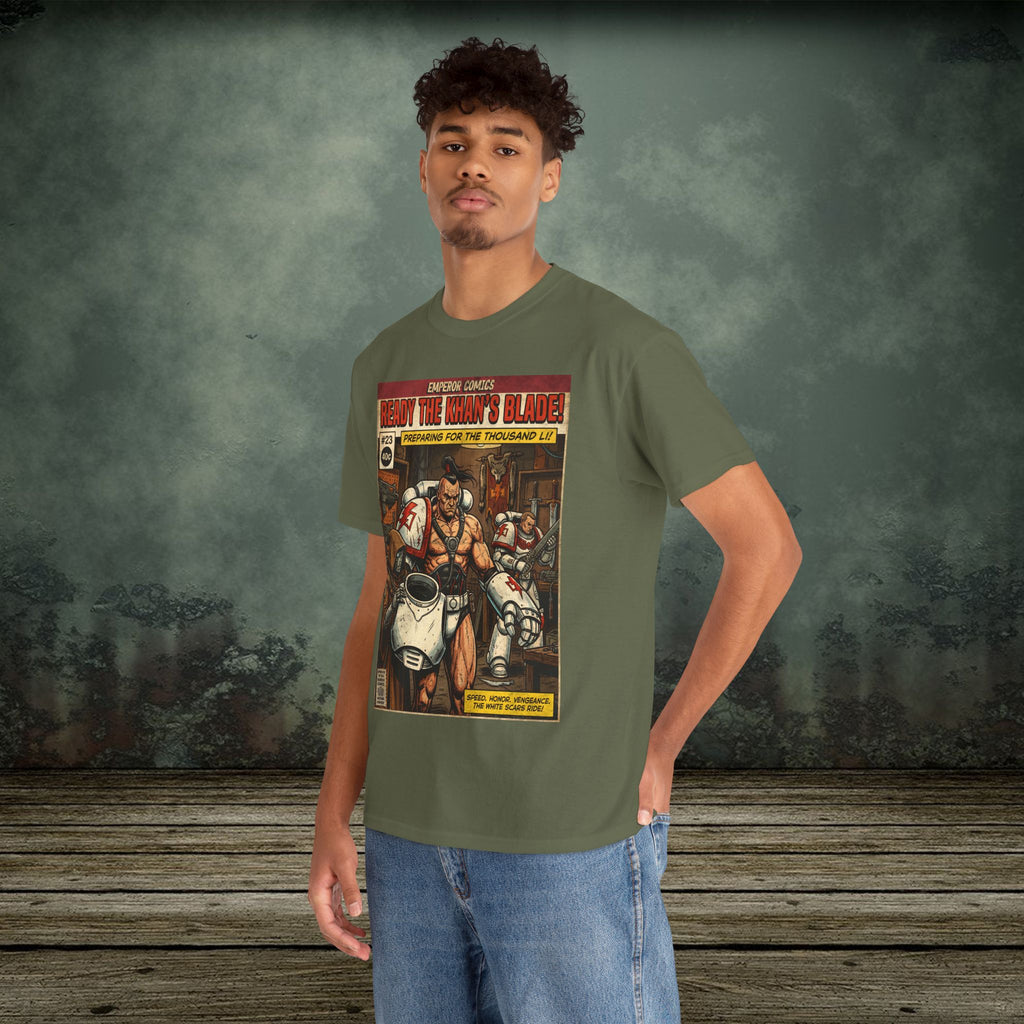 Khan's Blade - Vintage Retro Gaming T-Shirt - SukiPrime