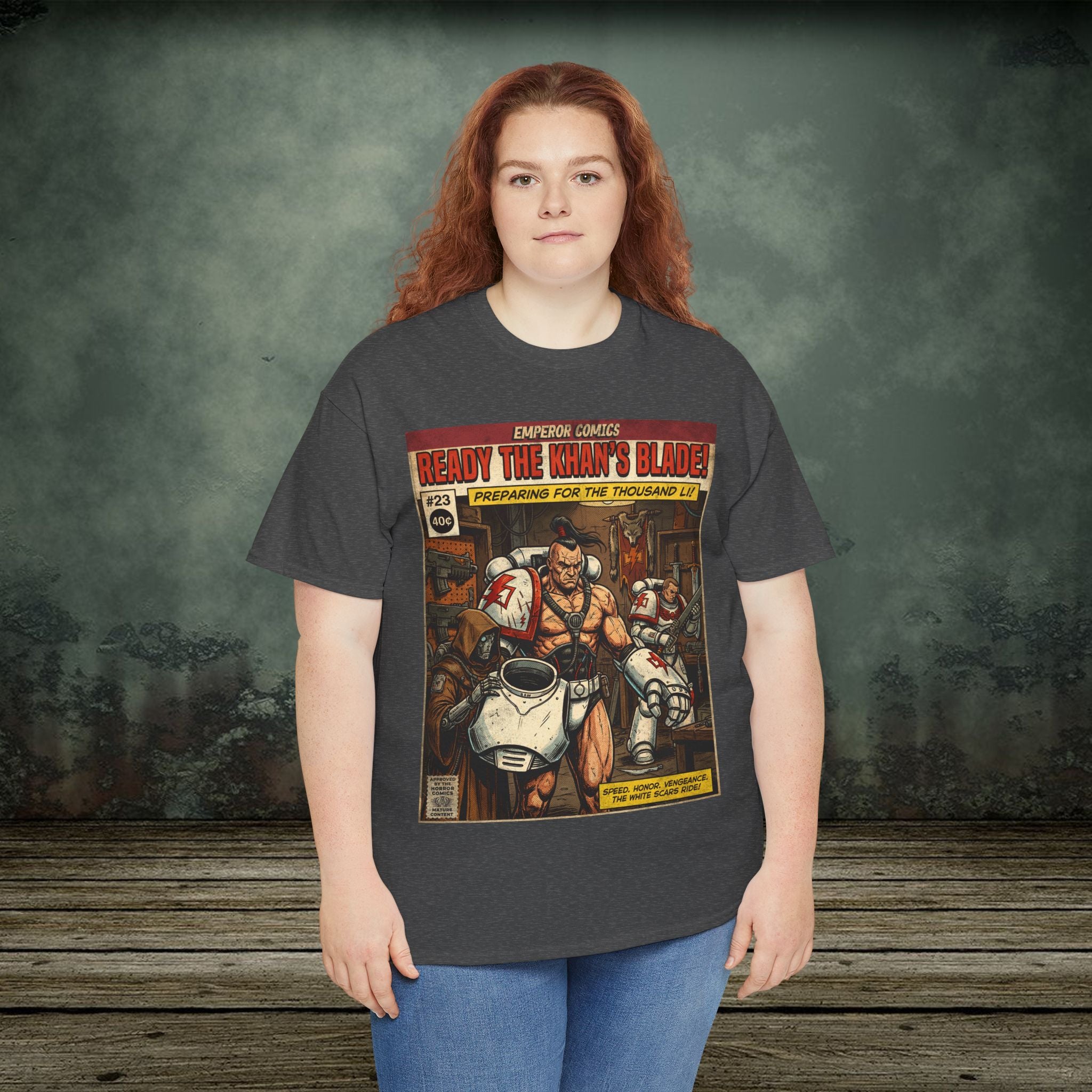 Khan's Blade - Vintage Retro Gaming T-Shirt - SukiPrime