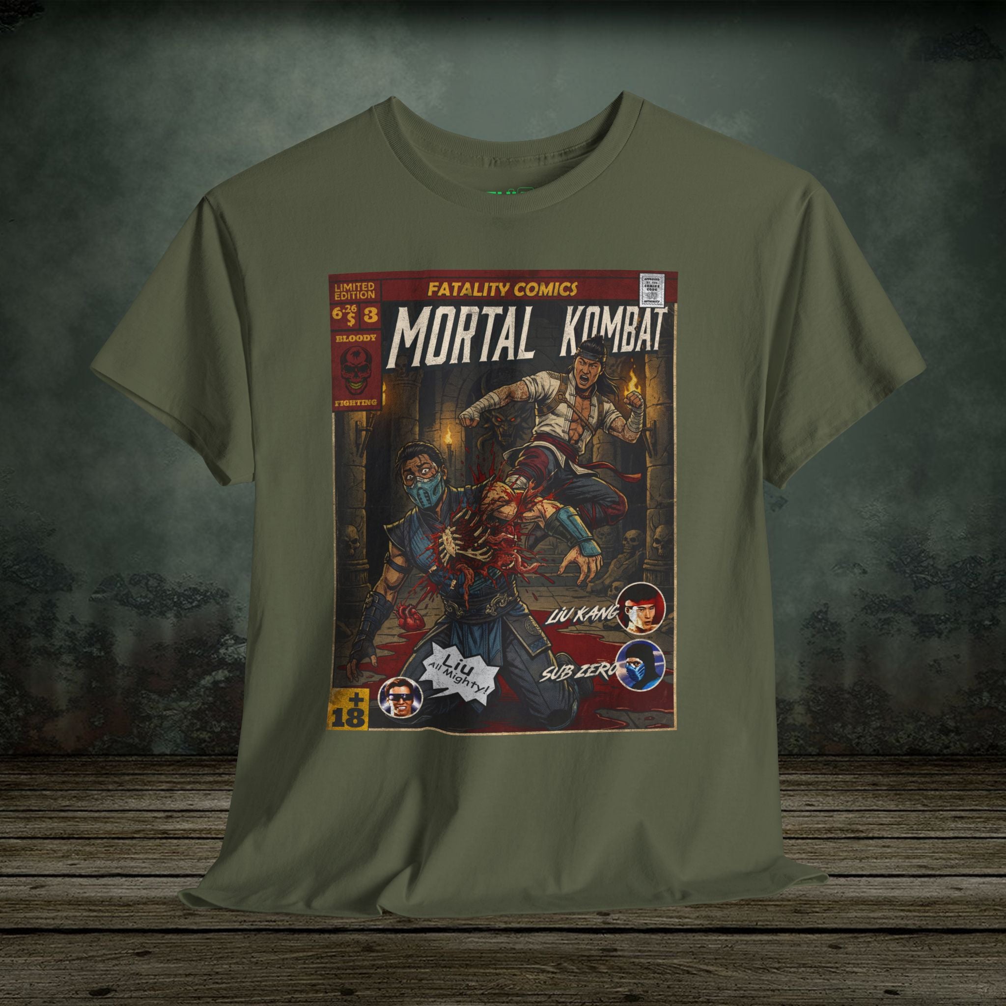 Liu Kang | Vintage Retro Gaming T-Shirt