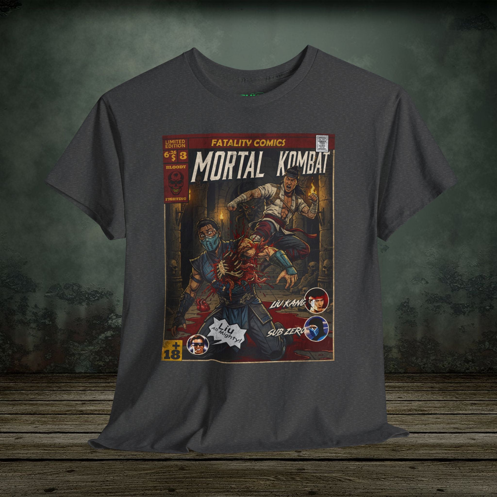 Liu Kang | Vintage Retro Gaming T-Shirt
