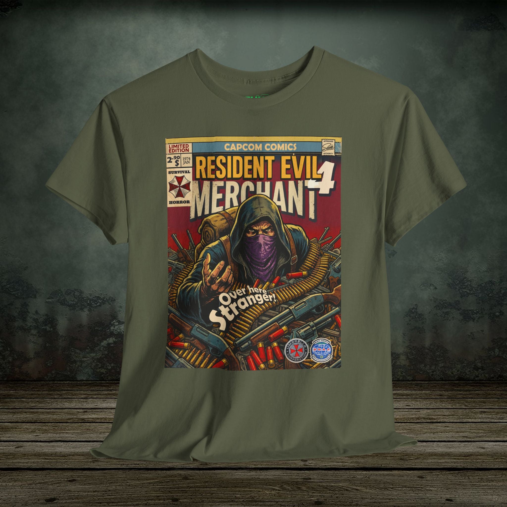 Merchant - Vintage Retro Gaming T-Shirt