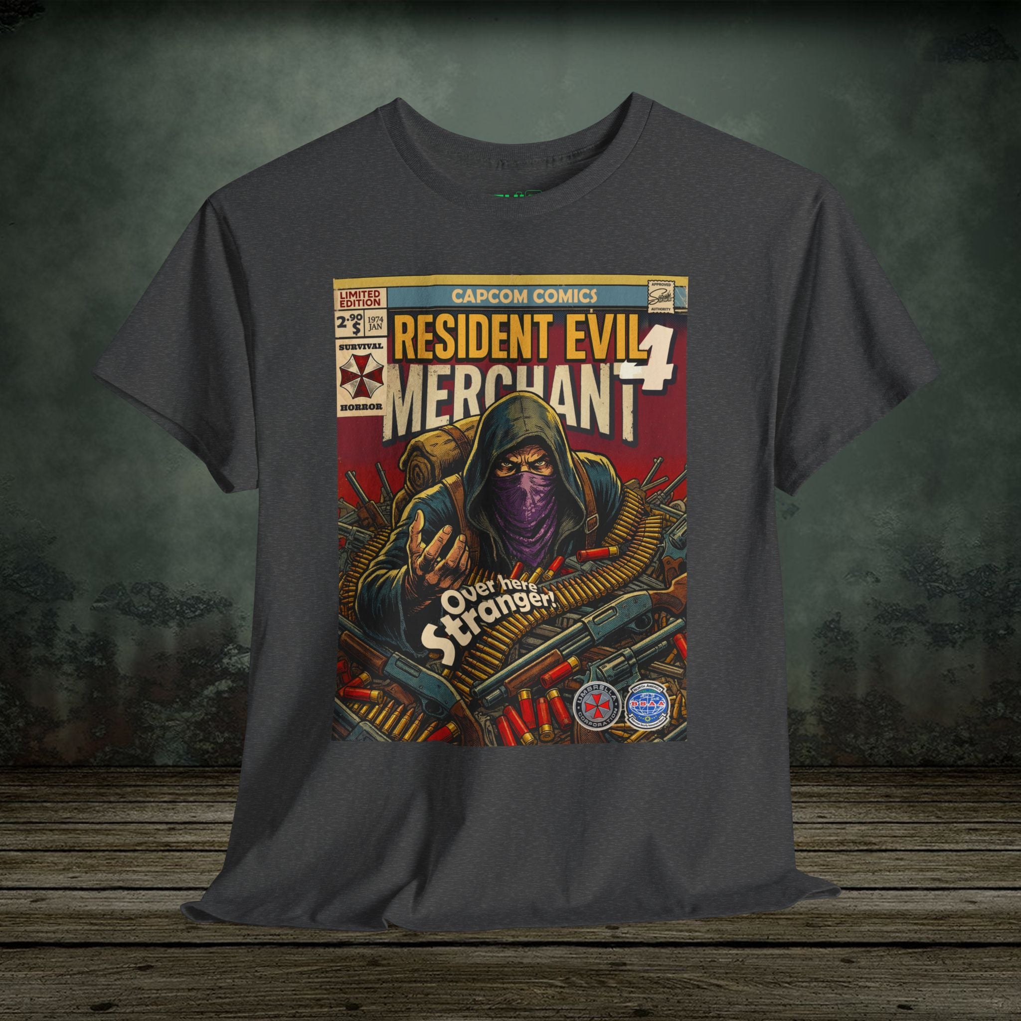 Merchant - Vintage Retro Gaming T-Shirt