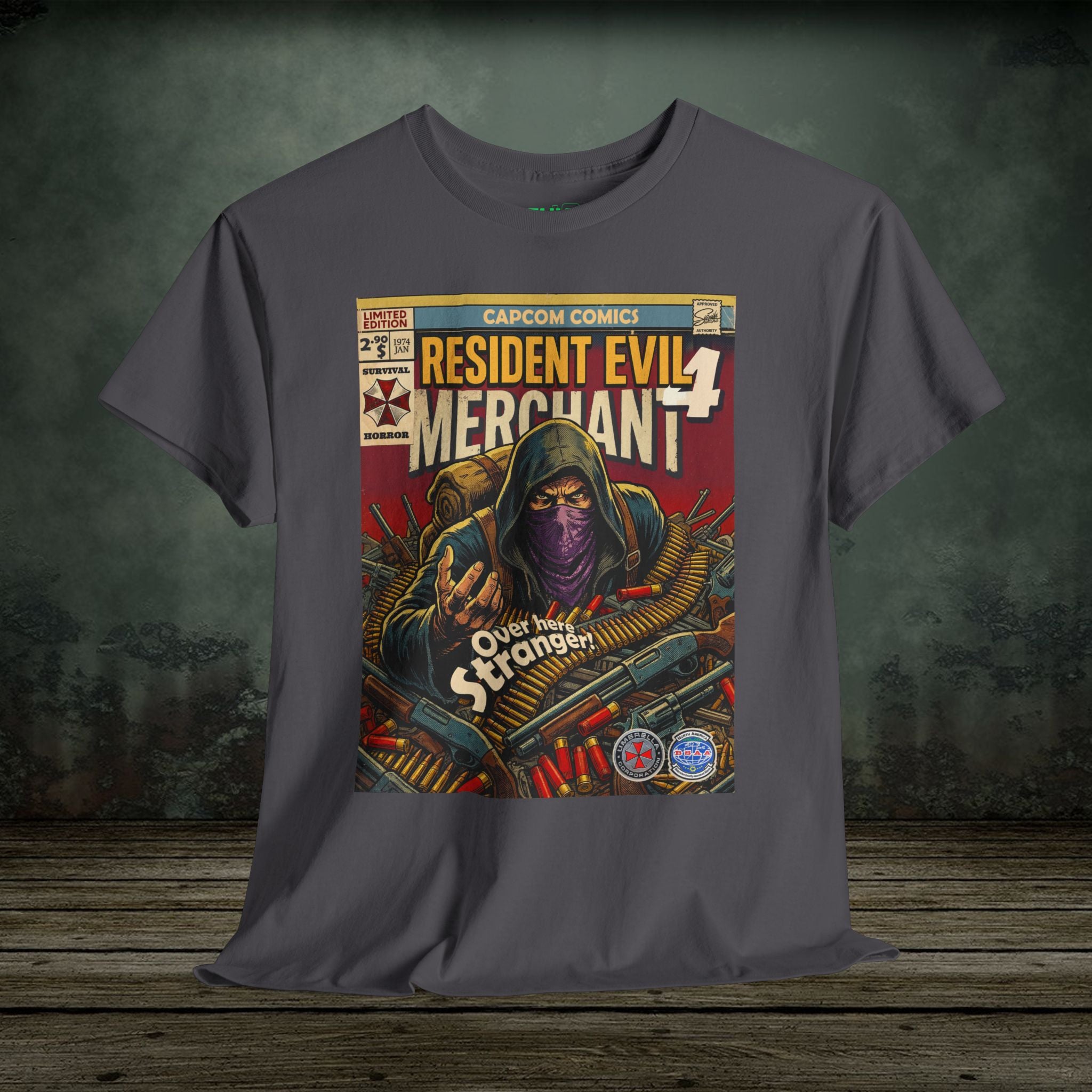 Merchant - Vintage Retro Gaming T-Shirt