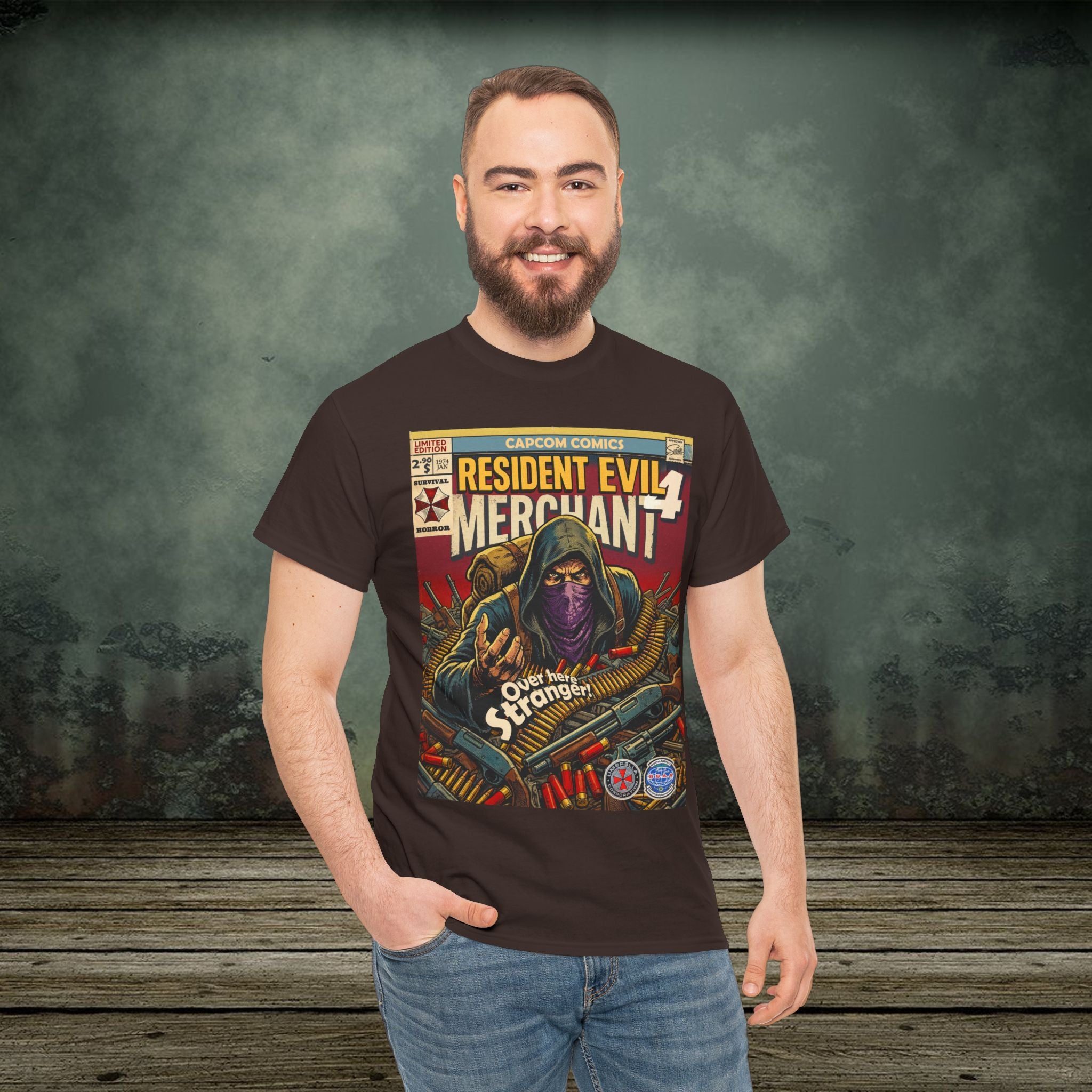 Merchant - Vintage Retro Gaming T-Shirt