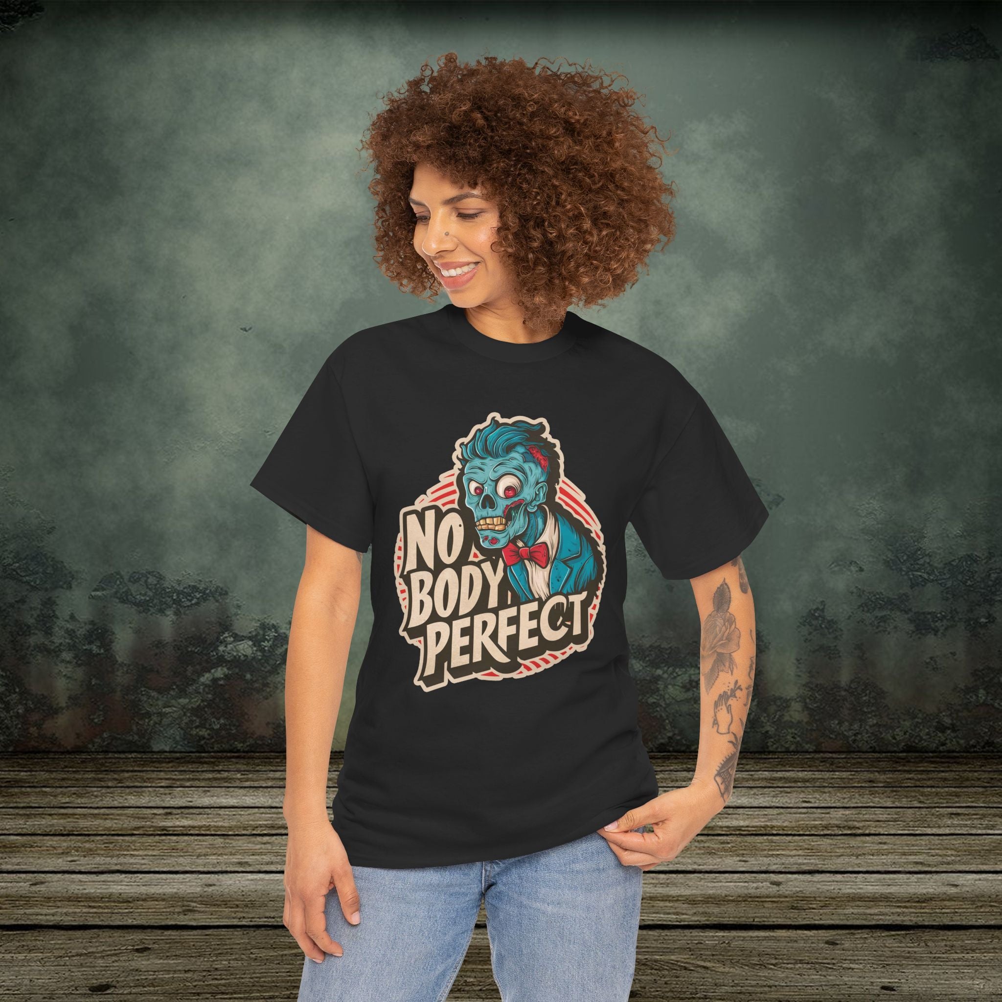 No Body Perfect | Funny T-Shirts | Best Humor Graphic Tees