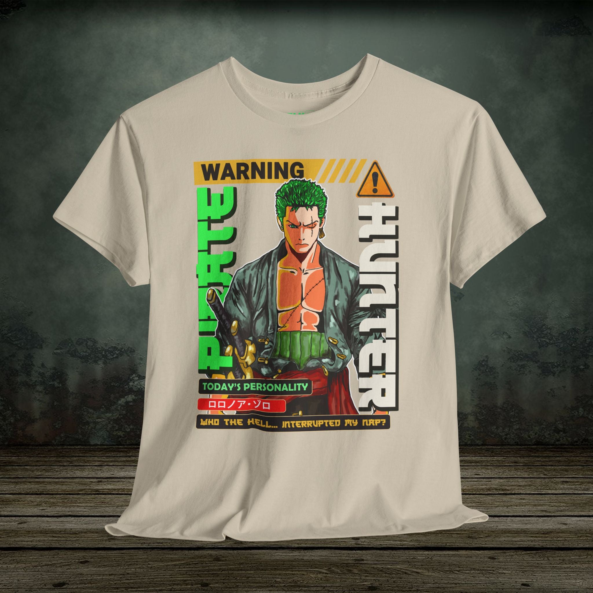 Pirate Hunter | Anime Graphic T-Shirt - SukiPrime