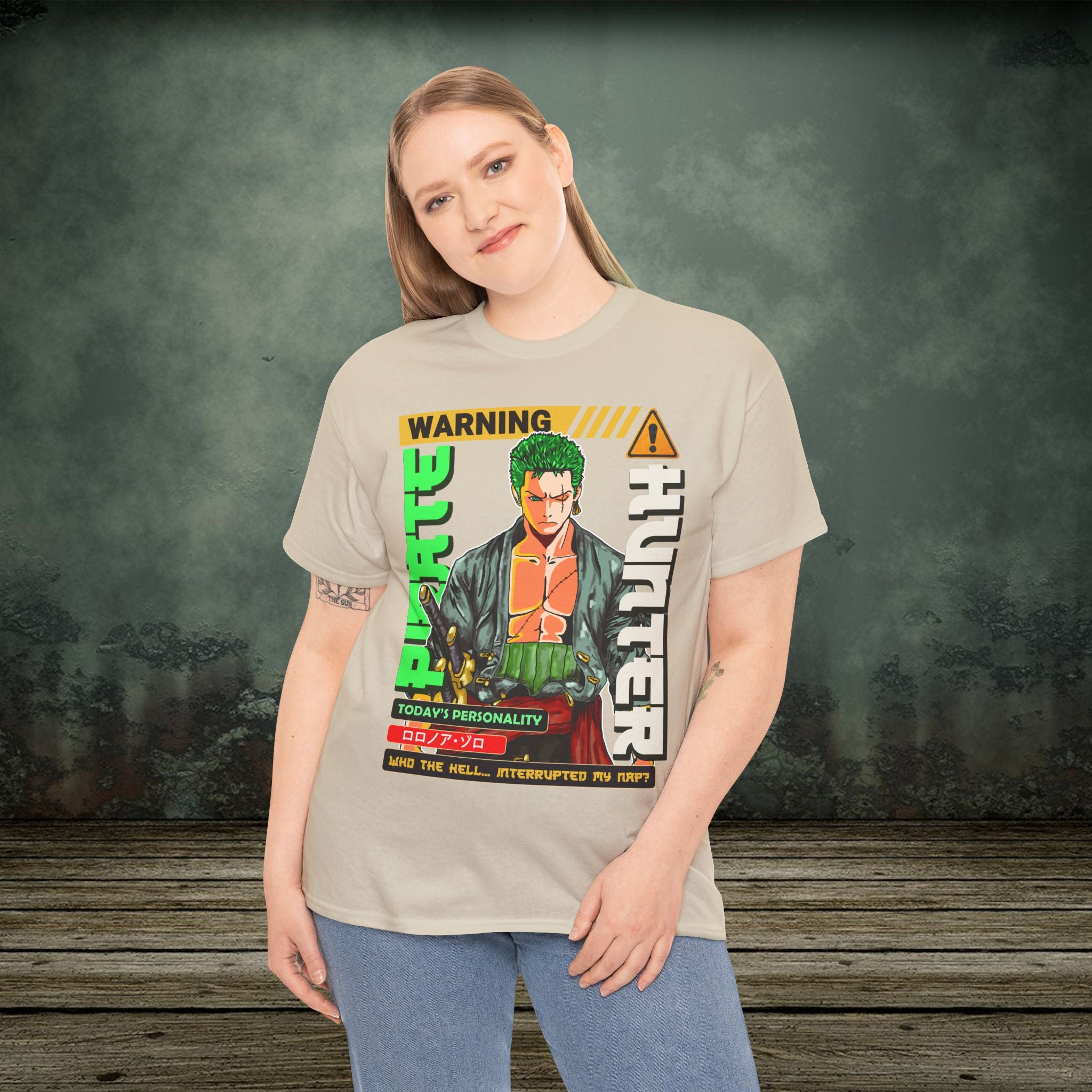 Pirate Hunter | Anime Graphic T-Shirt - SukiPrime